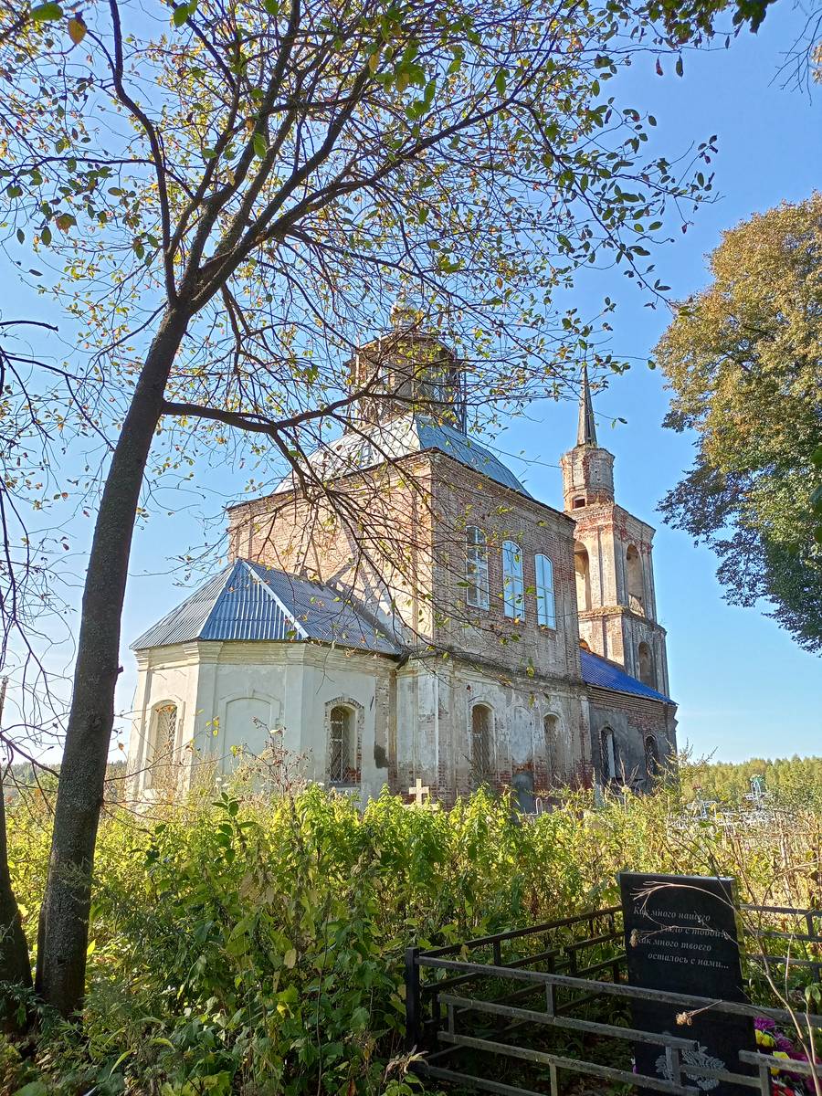Церковь Преображения Господня, Спас-на-Ити (Ярославский район, Ярославская область). фасады