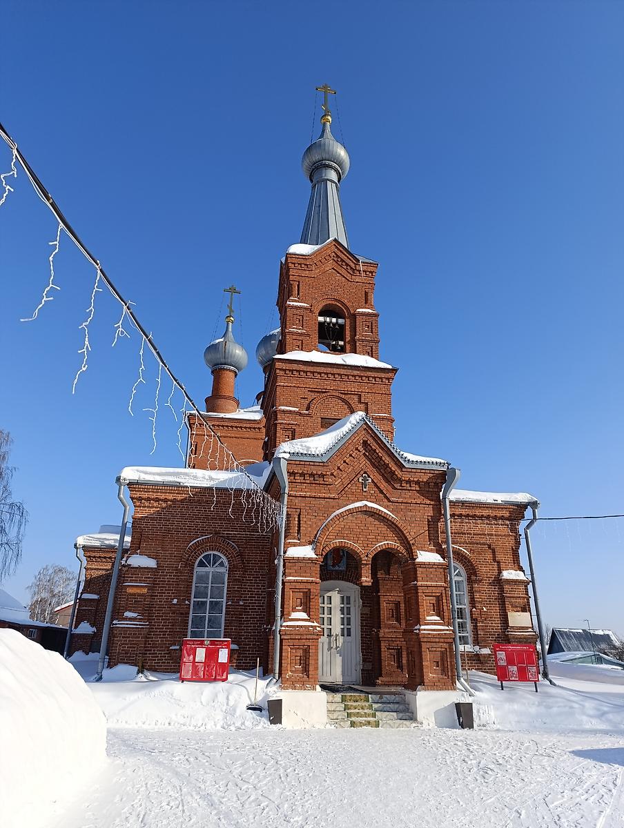 фасады. Церковь Михаила Архангела, Малая Пурга (Малопургинский район, Республика Удмуртия)