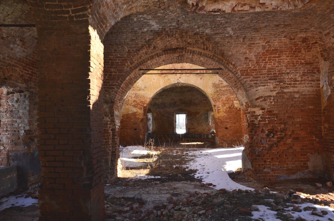 Церковь Димитрия Солунского, Ямская Слобода (Новосильский район, Орловская область). интерьер и убранство