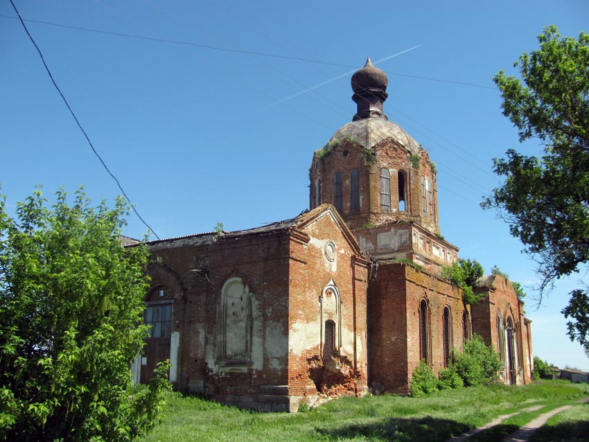 Церковь Василия Великого, Бычок (Петропавловский район, Воронежская область). фасады