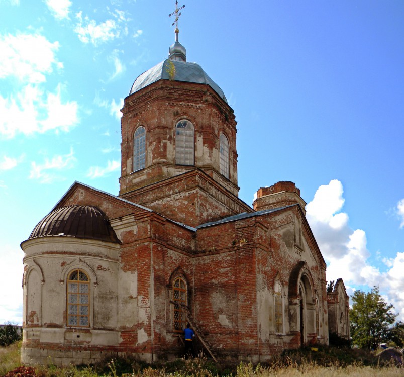 Приречное. Церковь Луки Евангелиста. фасады