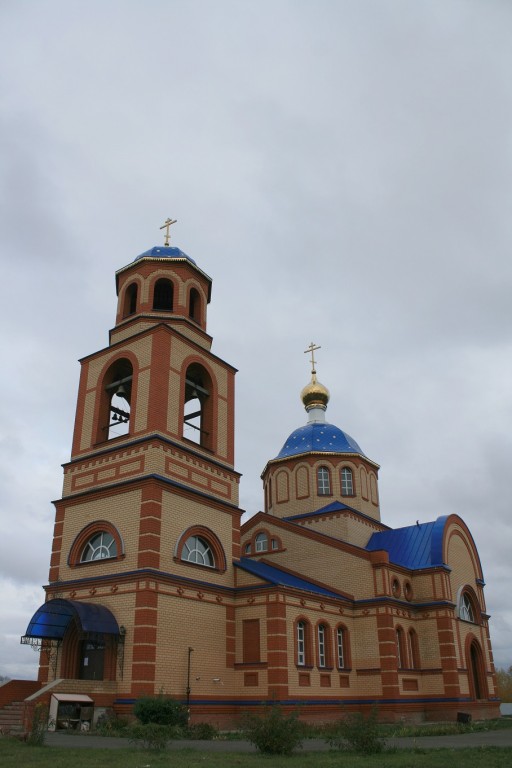 Ромоданово. Церковь Казанской иконы Божией Матери. фасады