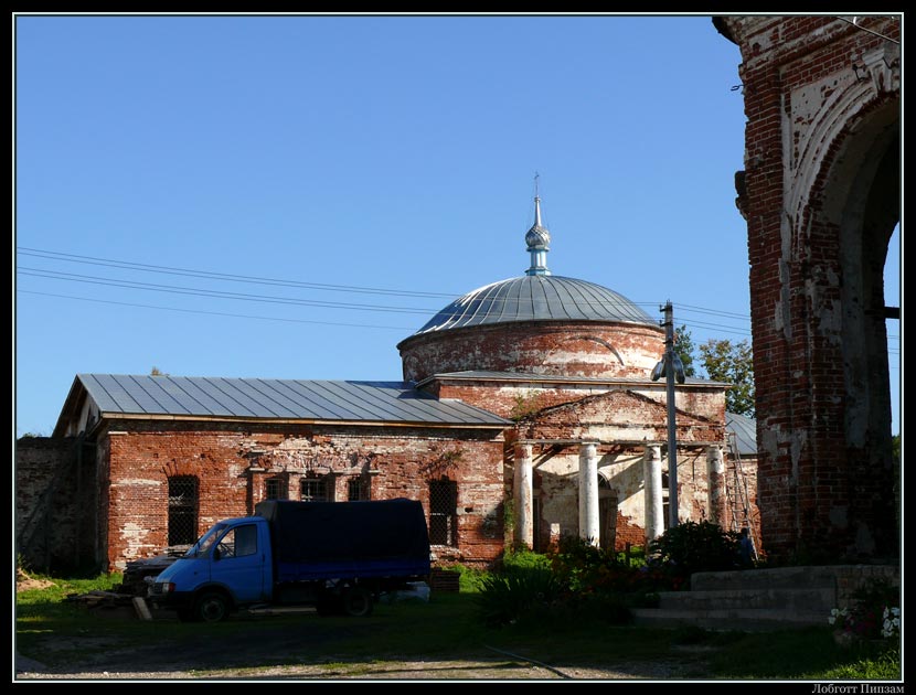 Васильевское. Церковь Николая Чудотворца. фасады