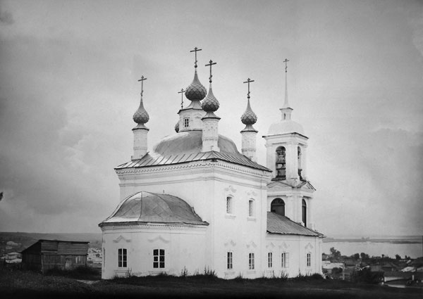 Церковь Воскресения Христова, Галич (Галичский район, Костромская область). архивная фотография, Галич. Церковь Воскресения Христова.Фото С.А.Орлова нач. XX в. Фотоархив ИИМК РАН. С сайта http://www.old-churches.ru/