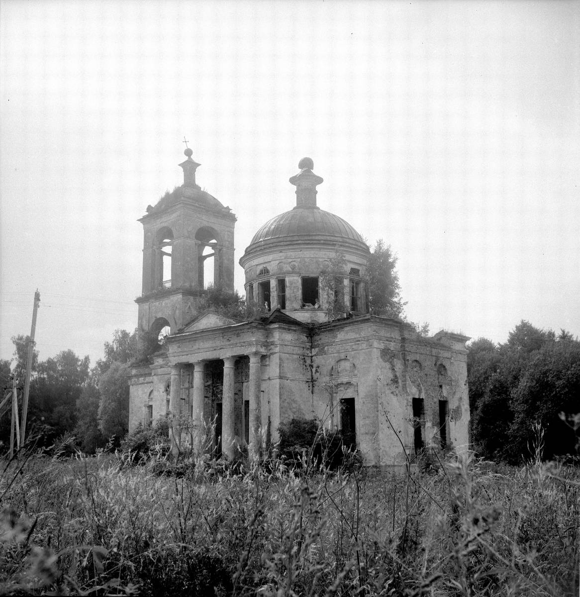 фасады. Церковь Успения Пресвятой Богородицы, Великополье (Угранский район, Смоленская область)