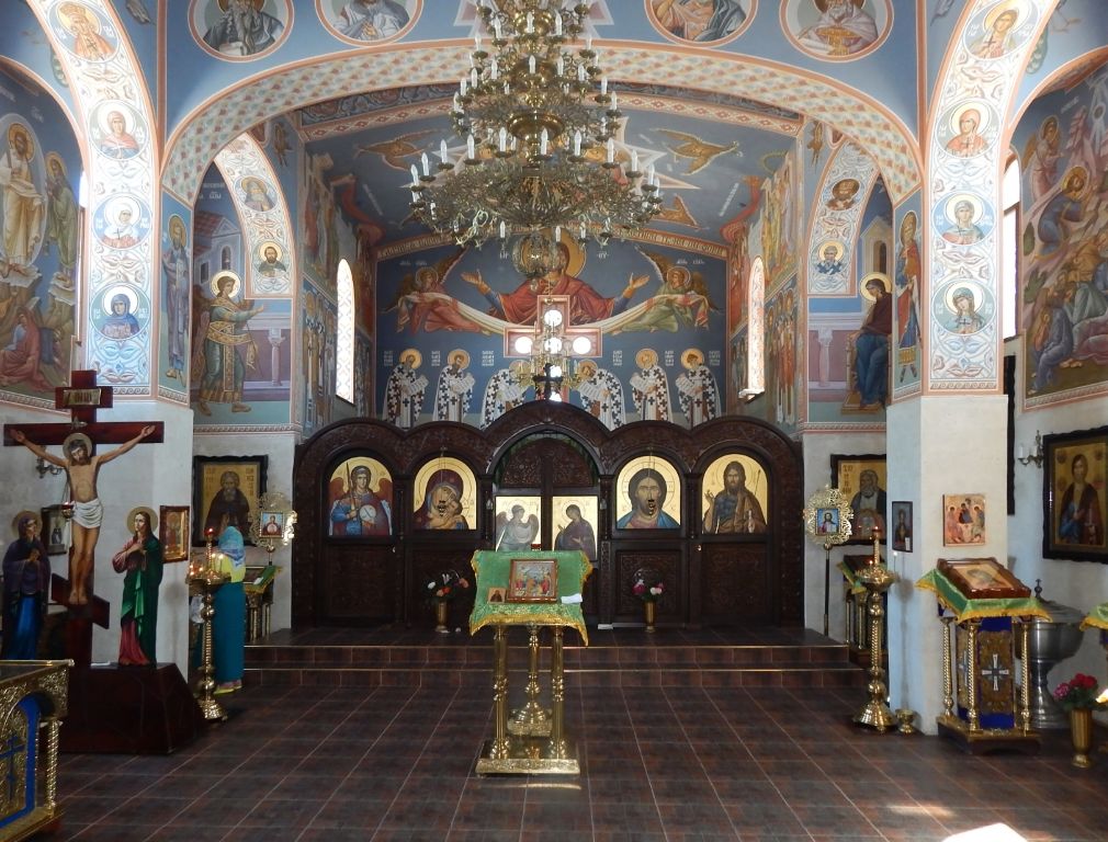 Церковь Покрова Пресвятой Богородицы, Симеиз (Ялта, город, Республика Крым). интерьер и убранство