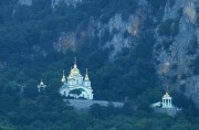 Церковь Михаила Архангела, Вид с моря<br>, Ореанда, Ялта, город, Республика Крым