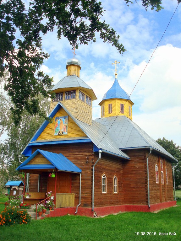 Церковь Николая Чудотворца, Видзы (Браславский район, Беларусь, Витебская область). фасады, Общий вид