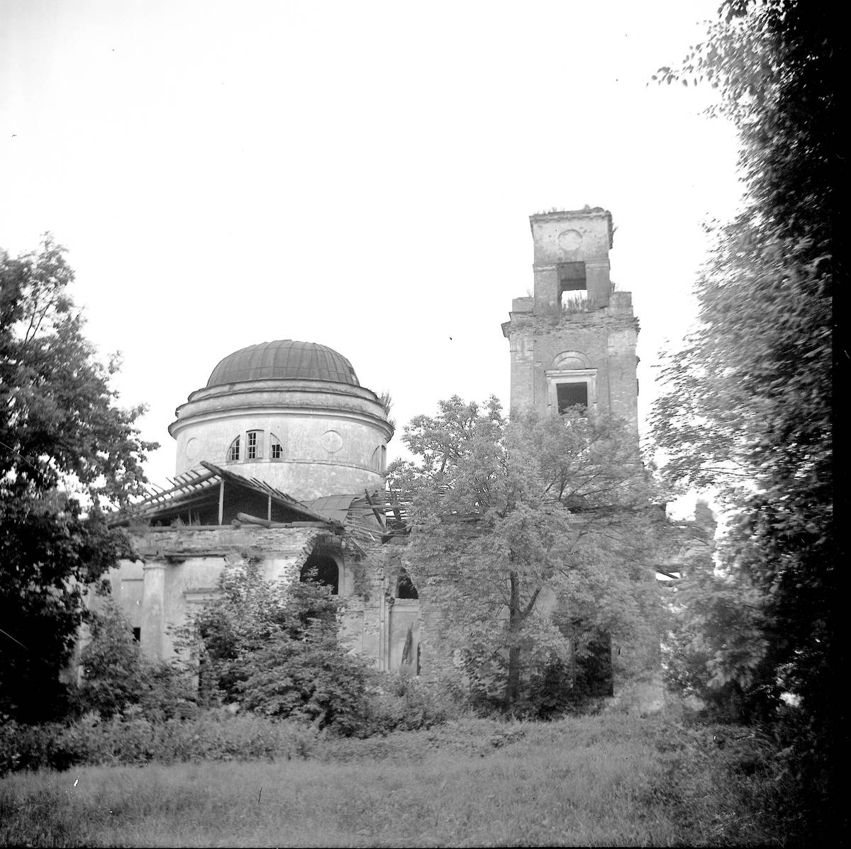 документальные фотографии. Церковь Троицы Живоначальной, Хворостьево (Торопецкий район, Тверская область)