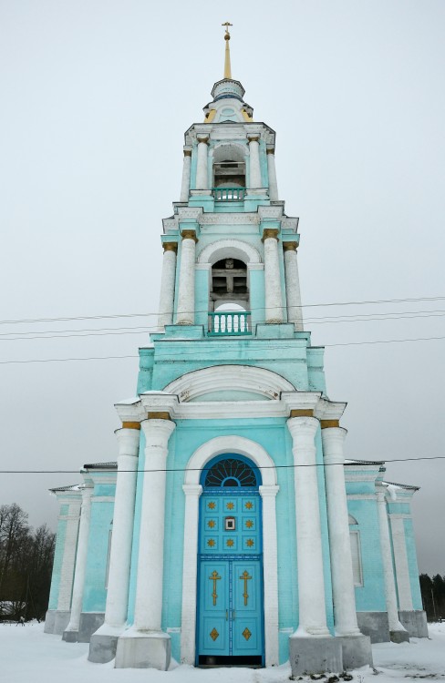 Введенское. Церковь Введения во храм Пресвятой Богородицы. фасады