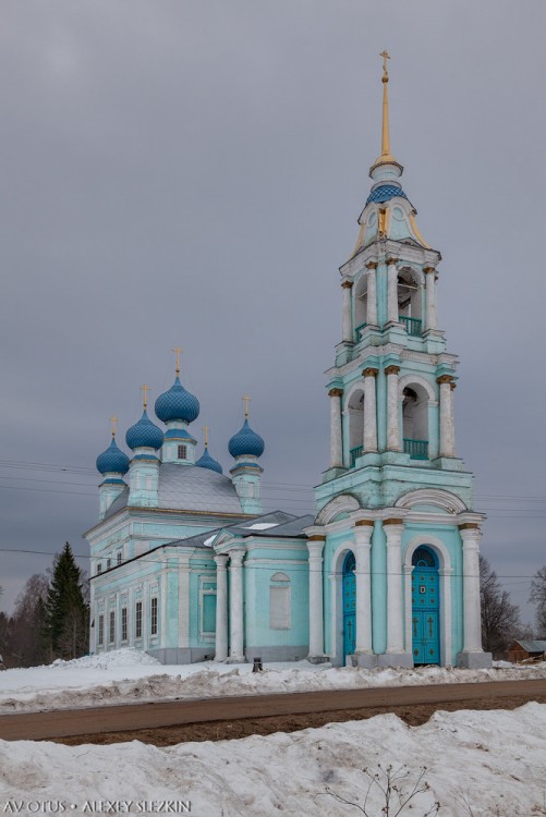 Введенское. Церковь Введения во храм Пресвятой Богородицы. фасады