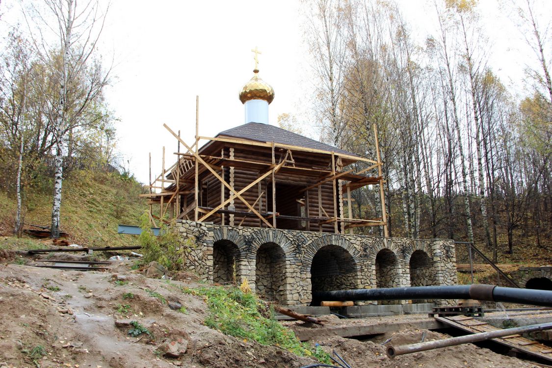 Часовня Смоленской иконы Божией Матери, Советск (Советский район, Кировская область). фасады,  Освящение нового купола и креста состоялось 07 октября 2017г. 