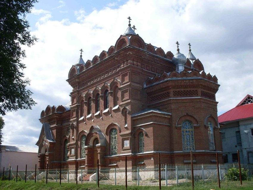 Церковь Воздвижения Креста Господня, Хвалынск (Хвалынский район, Саратовская область). фасады