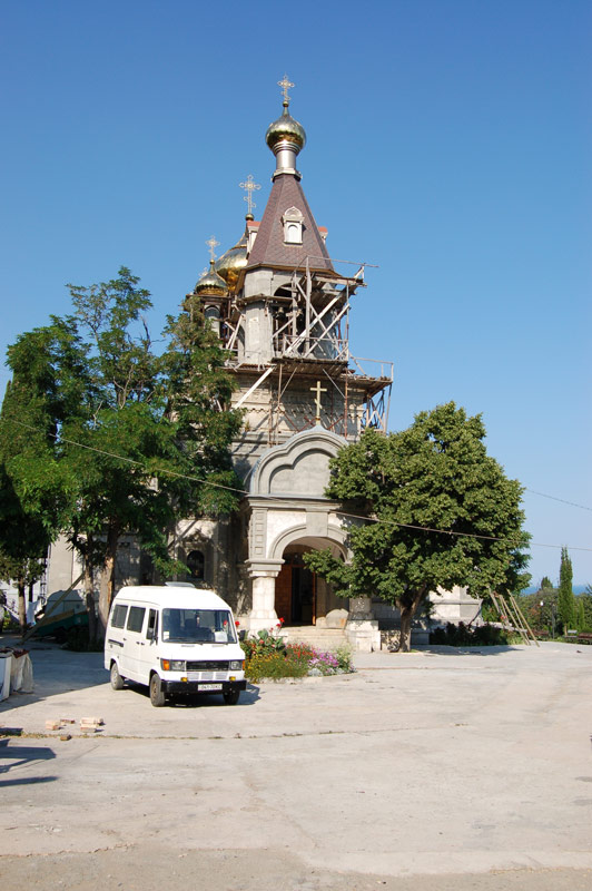 Церковь Михаила Архангела (новая), Алупка (Ялта, город, Республика Крым). фасады