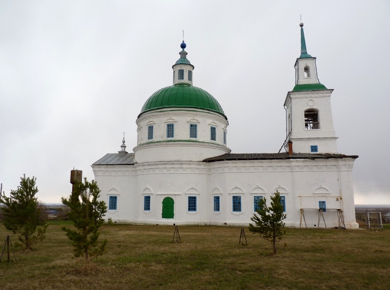 Церковь Казанской иконы Божией Матери, Боровое (Ишимский район и г. Ишим, Тюменская область). фасады, 		      