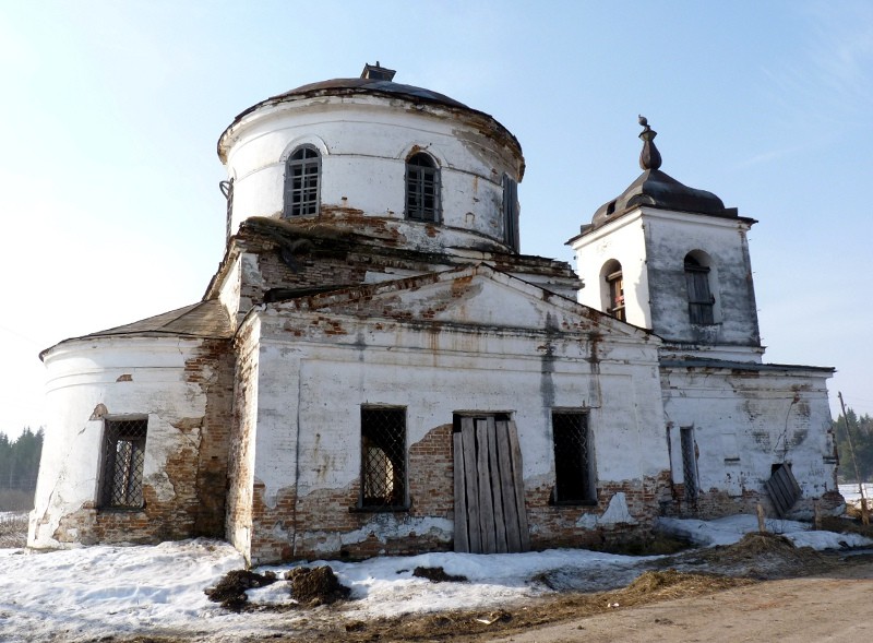 Большой Кемчуг. Церковь Николая Чудотворца. фасады