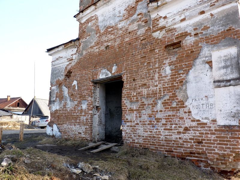 Церковь Николая Чудотворца, Большой Кемчуг (Козульский район, Красноярский край). архитектурные детали
