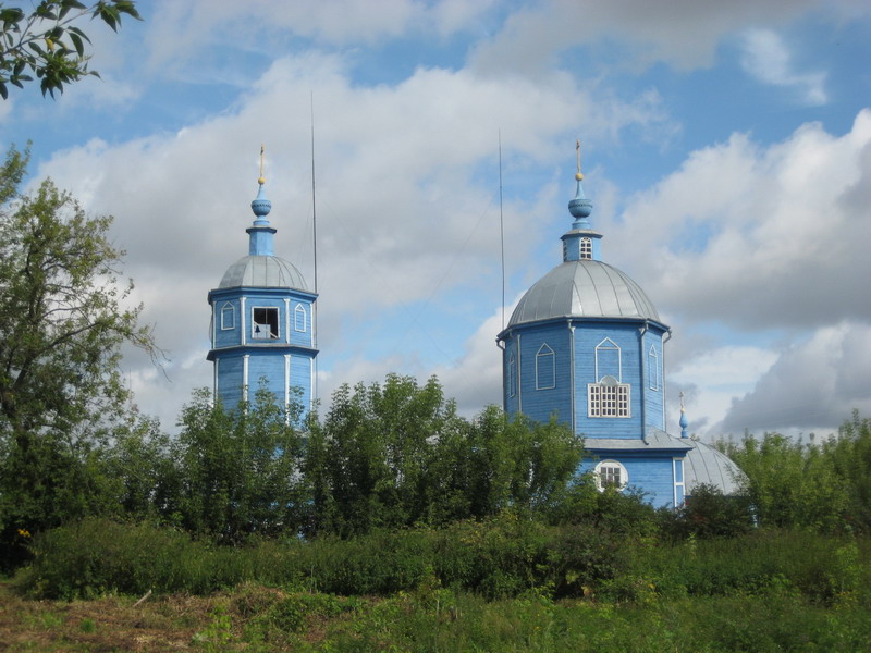 Румянцево. Церковь Казанской иконы Божией Матери. фасады, Вид с юга