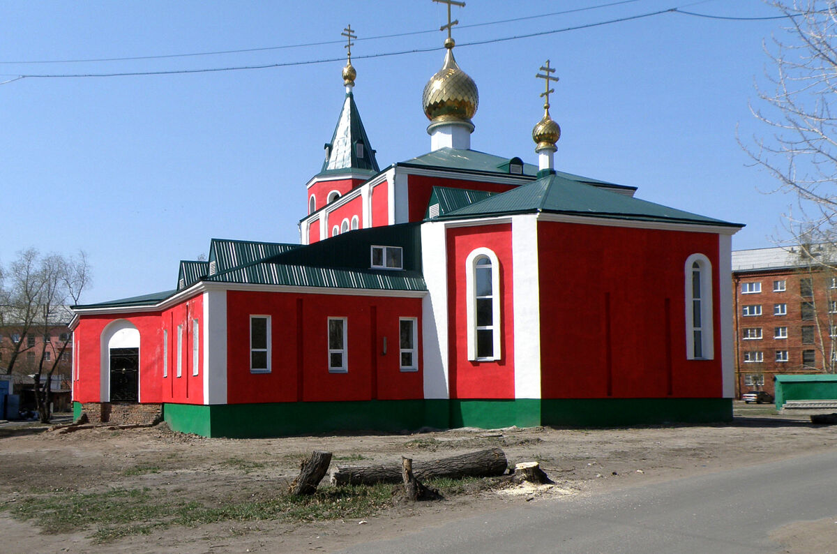 Церковь Василия Великого, Омск (Омск, город, Омская область). фасады