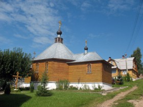 Домашаны. Иоанно-Богословский женский монастырь. Церковь Тихвинской иконы Божией Матери