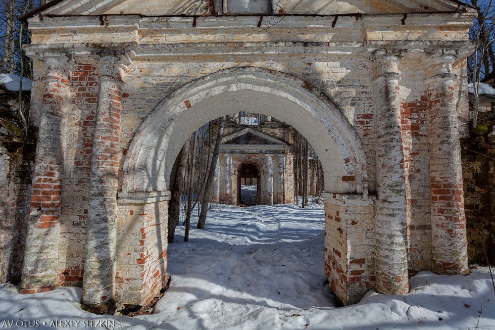 Церковь Ризоположения (Положения честной ризы Пресвятой Богородицы во Влахерне), Озерки, урочище (Чухломский район, Костромская область). архитектурные детали