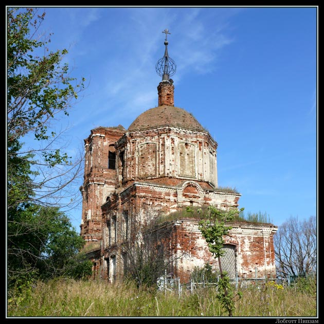 Церковь Смоленской иконы Божией Матери, Дымово (Скопинский район и г. Скопин, Рязанская область). фасады