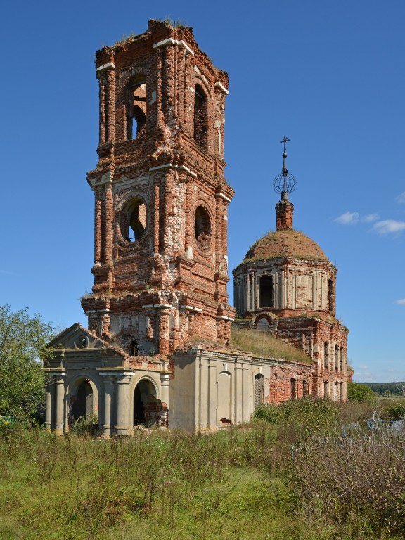 Дымово (Скопинский район и г. Скопин). Церковь Смоленской иконы Божией ...