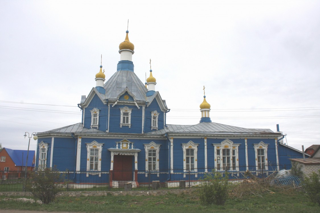 Фирюлевка. Церковь Успения Пресвятой Богородицы. фасады