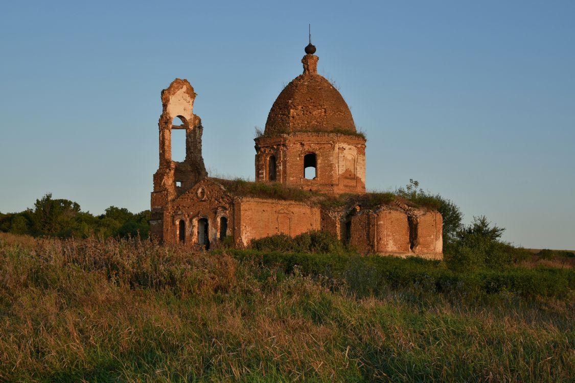 Абросимово. Церковь Николая Чудотворца. фасады, Вид с юго-востока