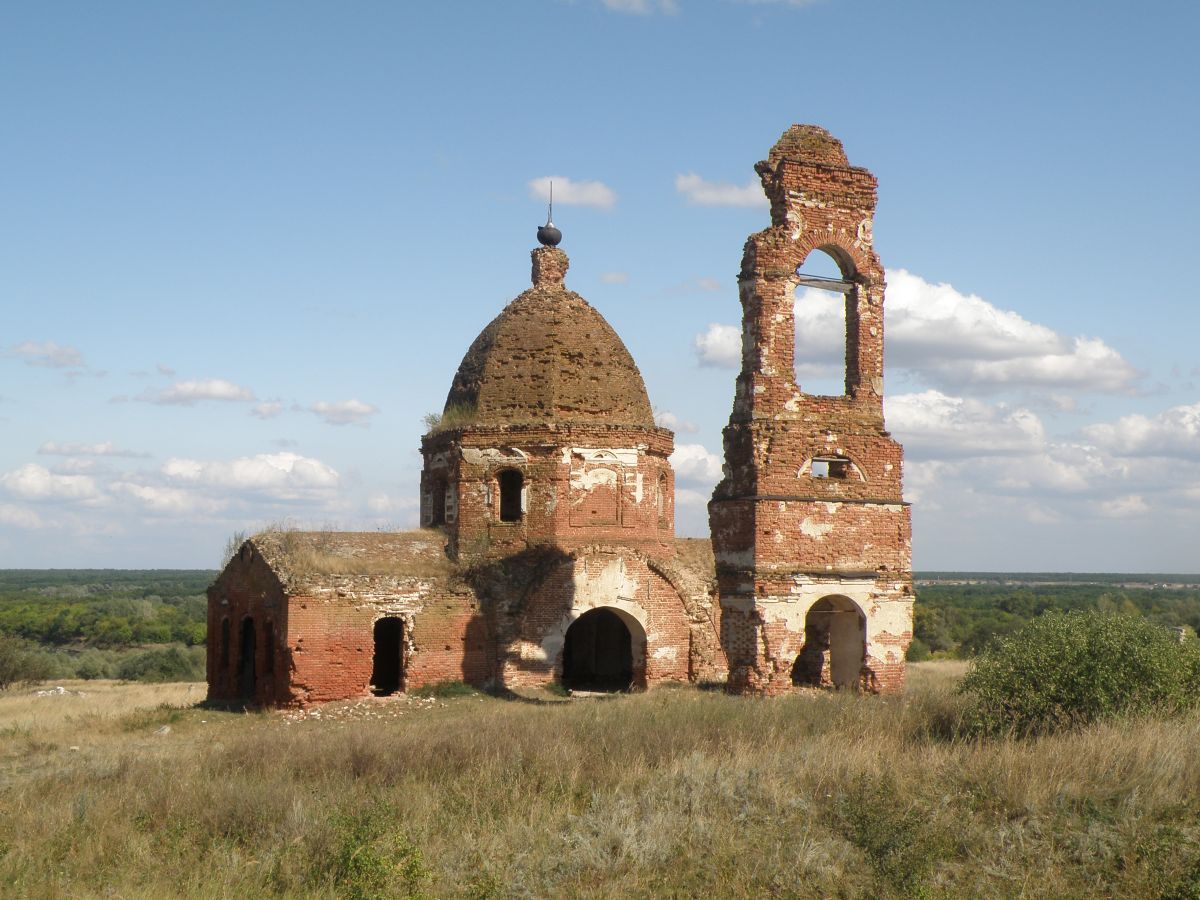 Церковь Николая Чудотворца, Абросимово (Богучарский район, Воронежская область). фасады