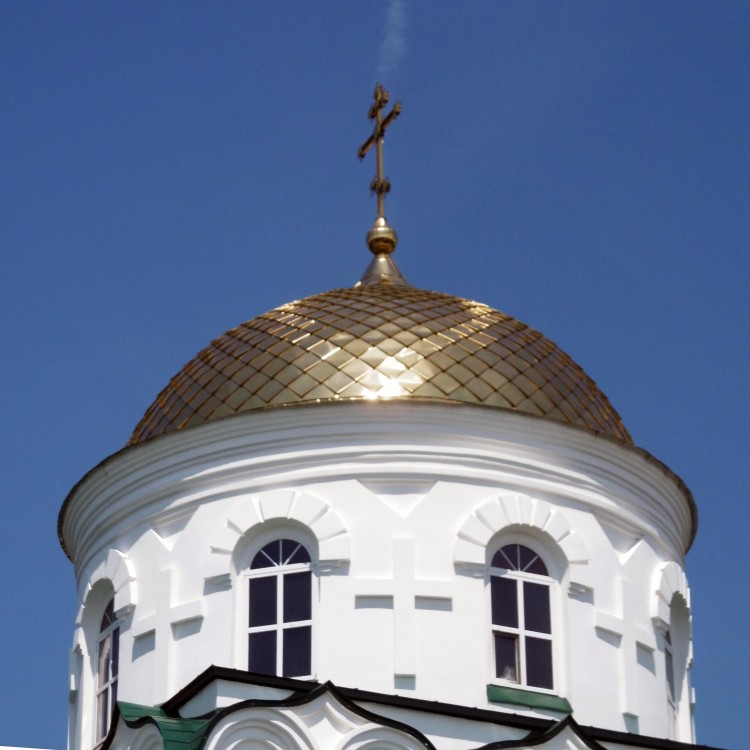 Церковь Иоанна Воина, Богучар (Богучарский район, Воронежская область). архитектурные детали, Купол основного объема храма 