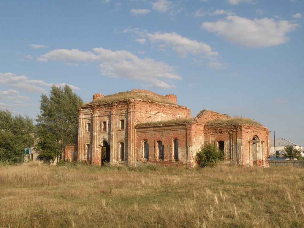 Церковь Николая Чудотворца, Дьяченково (Богучарский район, Воронежская область). фасады