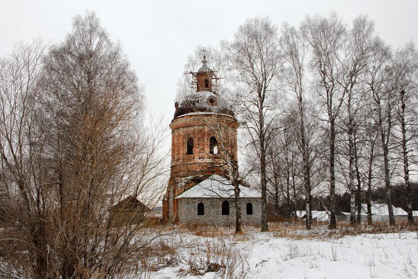 Пыжа. Церковь Николая Чудотворца. фасады, Вид с востока