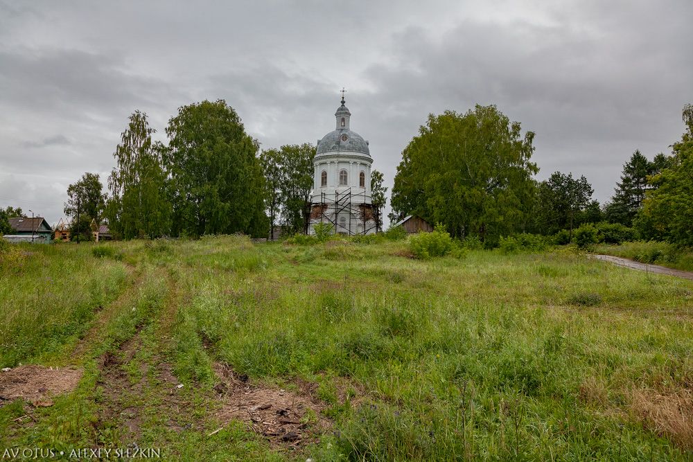 Пыжа. Церковь Николая Чудотворца. фасады