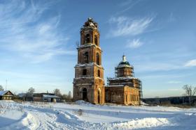 Селезениха. Церковь Спаса Преображения