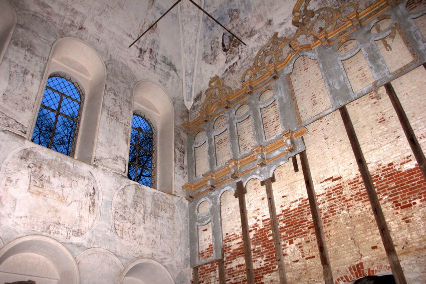 Церковь Троицы Живоначальной, Раменье (Кумёнский район, Кировская область). архитектурные детали, Иконостас