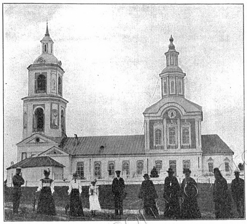 Церковь Троицы Живоначальной, Раменье (Кумёнский район, Кировская область). архивная фотография, 