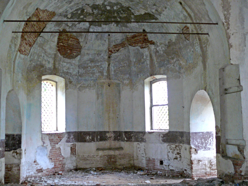 Церковь Иоанна Богослова, Липчанка (Богучарский район, Воронежская область). интерьер и убранство