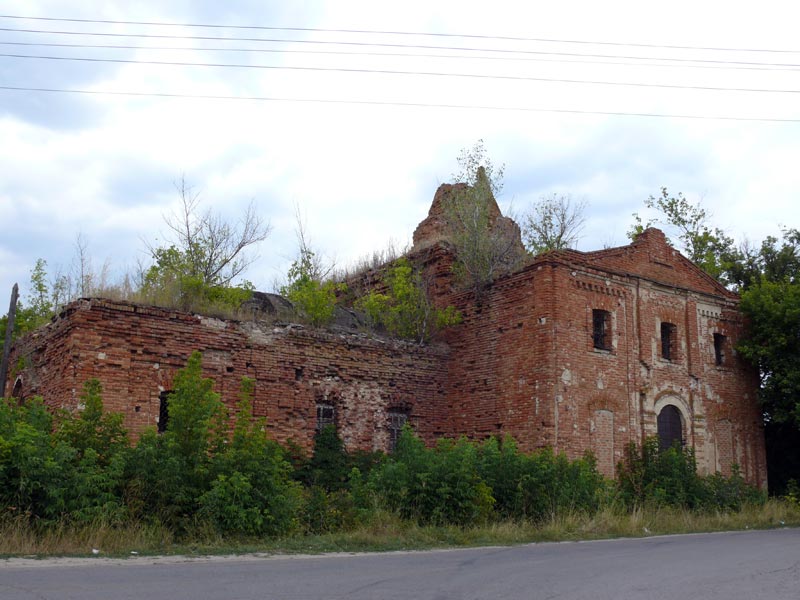 Церковь Чуда Михаила Архангела, Купянка (Богучарский район, Воронежская область). общий вид в ландшафте