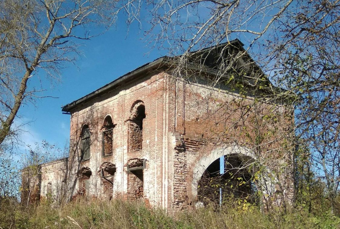 Берёзово. Церковь Троицы Живоначальной. архитектурные детали