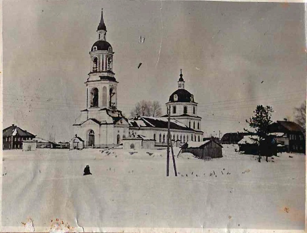 Церковь Троицы Живоначальной, Пищалье (Оричевский район, Кировская область). архивная фотография