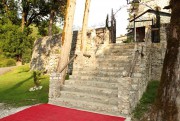 Каманский мужской монастырь Иоанна Златоуста, Лестница к храму<br>, Каманы (Команы), Абхазия, Прочие страны
