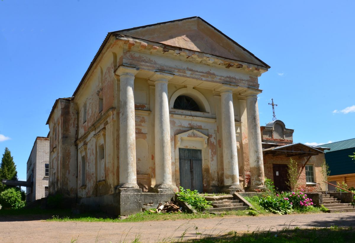 Церковь Иоанна Предтечи, Иваново (Невельский район, Псковская область). фасады, Западный фасад