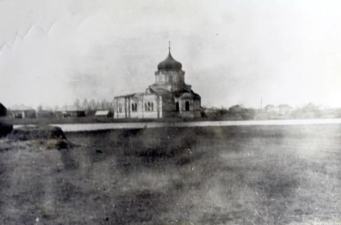 Церковь Михаила Архангела, Маянга (Балаковский район, Саратовская область). архивная фотография, 1980-е годы
