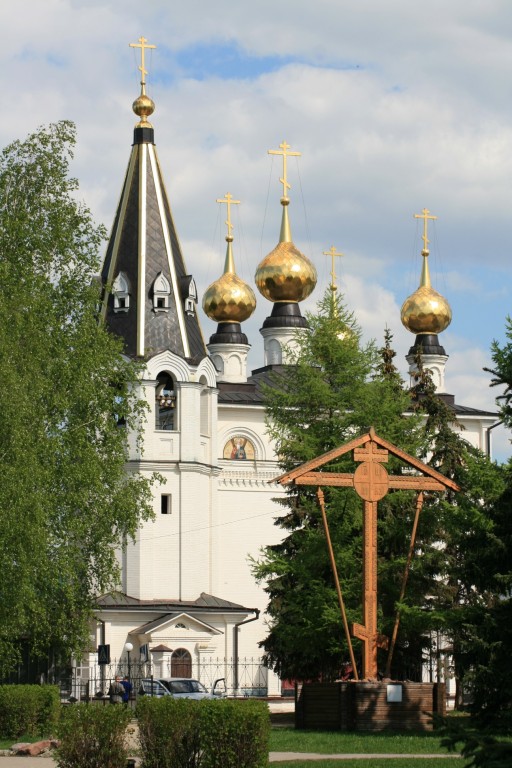 Городец. Городецкий Феодоровский мужской монастырь. Кафедральный собор Феодоровской иконы Божией Матери. фасады