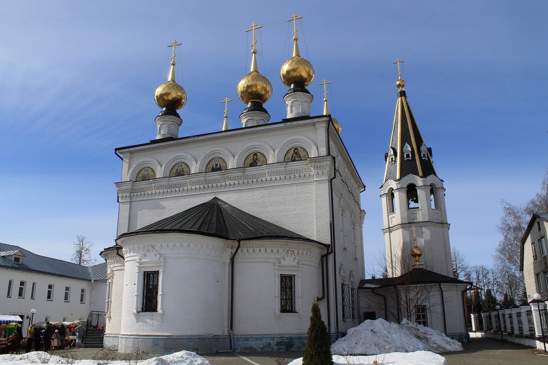 Городец. Городецкий Феодоровский мужской монастырь. Кафедральный собор Феодоровской иконы Божией Матери. архитектурные детали