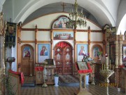 Церковь Преображения Господня, Иконостас алтаря в честь Воздвижения Креста Господня.<br>, Пурех, Чкаловск, город, Нижегородская область