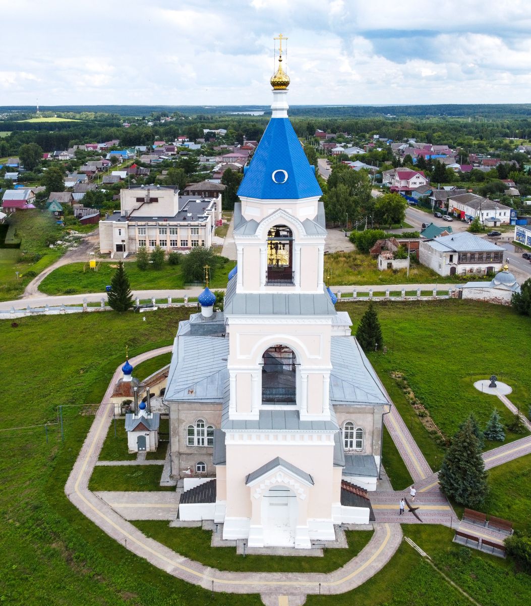 Церковь Преображения Господня, Пурех (Чкаловск, город, Нижегородская область). фасады