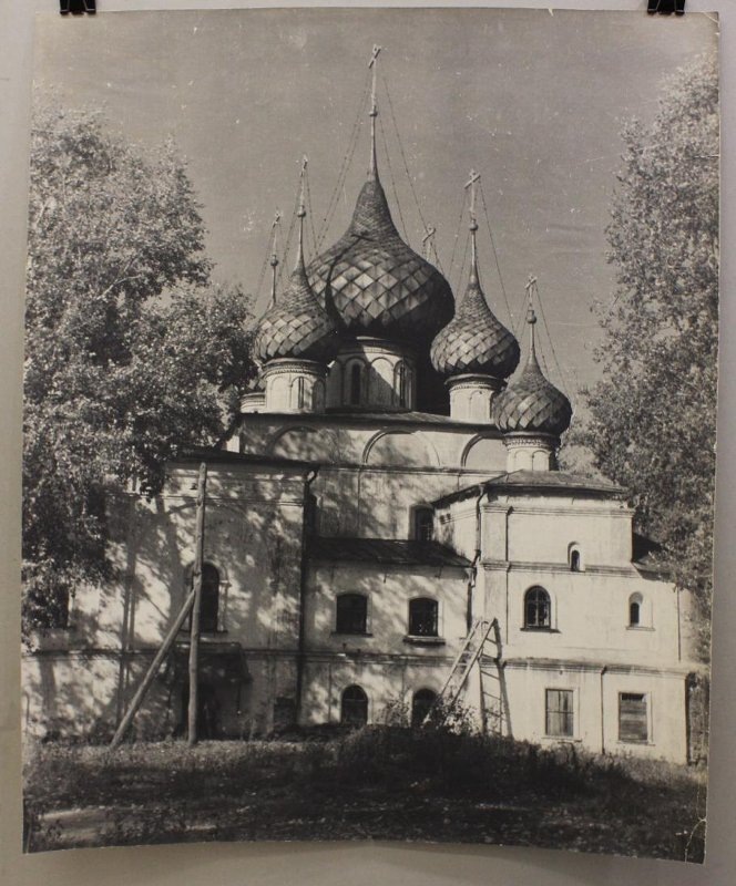 Церковь Преображения Господня, Пурех (Чкаловск, город, Нижегородская область). архивная фотография, Фото церкви Преображения Господня. Основной объём. Приблизительная датировка: 1920-1935 гг. С сайта: pastvu.com