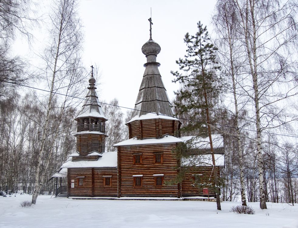 Урково. Церковь Серафима Саровского. фасады